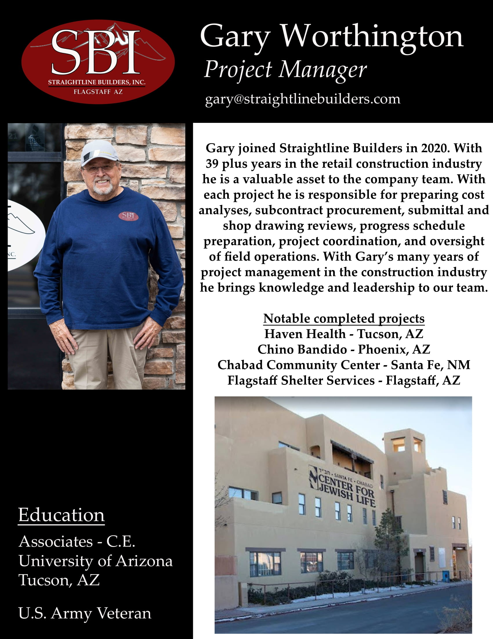 Gary Worthington Bio